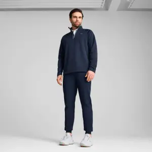 Waffle fleece 1/4 zip Puma image-1