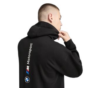 Sweatshirt com capuz e fecho de correr Puma BMW MMS Essentials+ Fleece image-6
