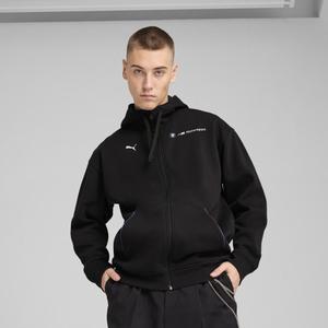 Sweatshirt com capuz e fecho de correr Puma BMW MMS Essentials+ Fleece image-1