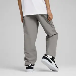 Børns cargo joggingbukser med lommer Puma Essentials Relaxed image-3