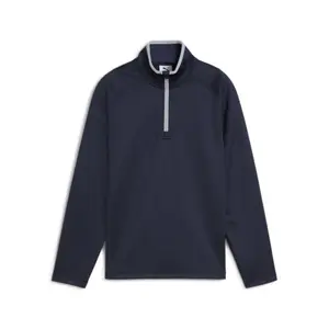 631143-02-waffle-fleece-1-4-zip-kinder-puma-blau