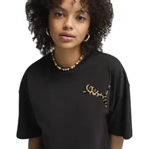Camiseta crop oversize de mujer Puma Leo Luxe image-6