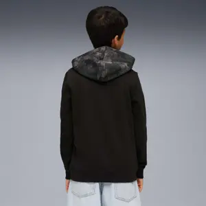 Sweatshirt med huva för barn Puma FL image-3