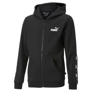 Hoodie med dragkedja för barn Puma Essentials Tape FL image-0
