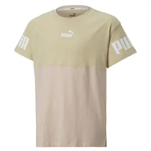 Girl's T-shirt Puma Power Colorblock image-0