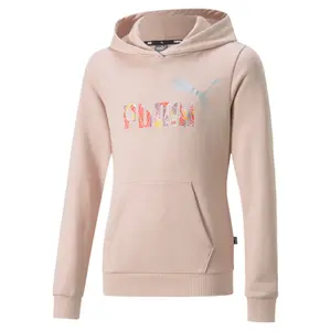 Hooded sweatshirt met meisjeslogo Puma Ess+ Bloom Tr image-0