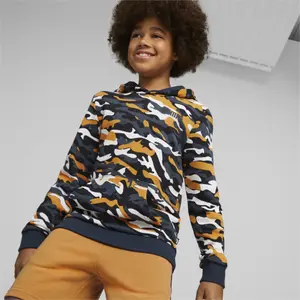 Sudadera con capucha de camuflaje para niño Puma Ess+ Tr image-2