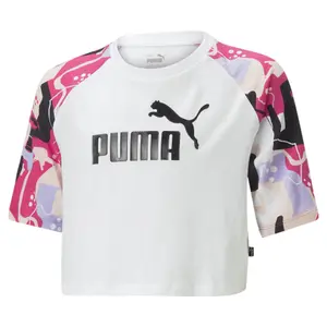 Girl's T-shirt Puma Ess+ Street Art Aop image-0