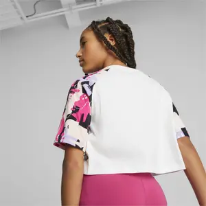 Girl's T-shirt Puma Ess+ Street Art Aop image-4