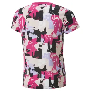 Girl's T-shirt Puma Ess+ Street Art Aop image-1