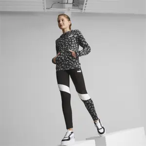 Sweat cremallera con capucha estampada niña Puma Ess+ Aop Tr image-2