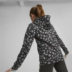 Sweat cremallera con capucha estampada niña Puma Ess+ Aop Tr image-4