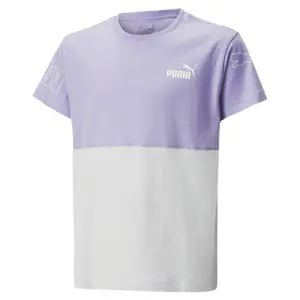 Girl's T-shirt Puma Power Colorblock image-0