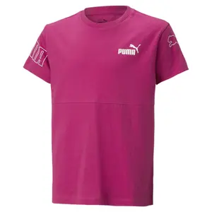 Girl's T-shirt Puma Power Colorblock image-0