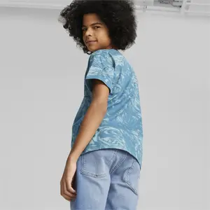 Kinder T-Shirt Puma Power summer AOP image-5