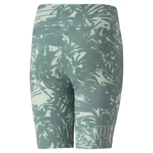 Mädchen-Radlerhose Puma Power summer High Waist AOP image-1