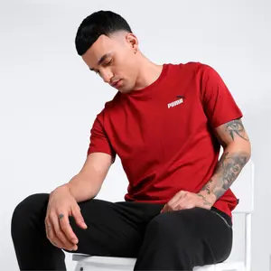 T-shirt with small logo Puma Essentials+ Two-Colour image-0