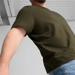 T-shirt com logótipo pequeno Puma Essentials+ Two-Colour image-5