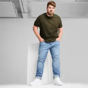 T-shirt com logótipo pequeno Puma Essentials+ Two-Colour image-2