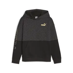 Mädchen-Kapuzenpullover Puma Power Logo Love Colorblock image-0