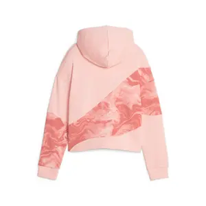 Mädchen-Hoodie Puma Power Cat Marbleized image-3
