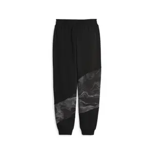 Girls' jogging trousers Puma Power Cat Marbleized image-1