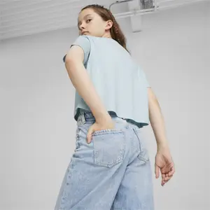 Girl's crop T-shirt Puma Blossom ESS+ image-3