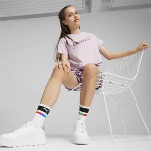 Girl's crop T-shirt Puma Blossom ESS+ image-1