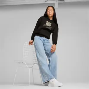 Moletom com capuz para rapariga Puma Tropicat image-2