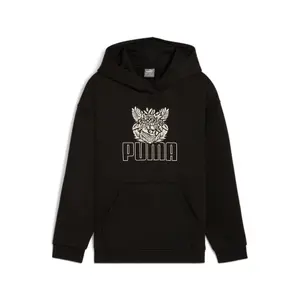 Moletom com capuz para rapariga Puma Tropicat image-0