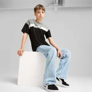 Kid's T-shirt Puma Power Colorblock image-4