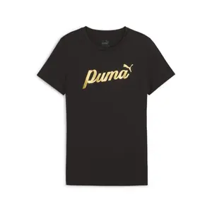 Girl's T-shirt Puma Ess+ Script Metallic image-0