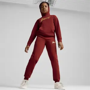 Girl hoodie Puma Essentials+ Script image-2
