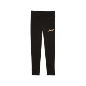 Girls' leggings Puma Ess+ Script Metallic image-0
