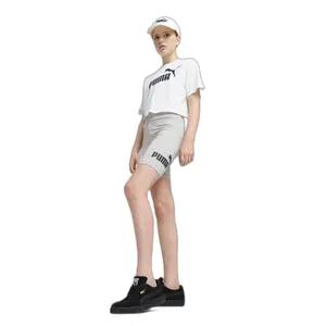 Szorty dziewczęce Puma Essentials No. 1 Logo image-1