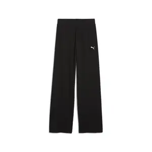 High-waisted ribbed trousers for women Puma ESS Elevated image-0