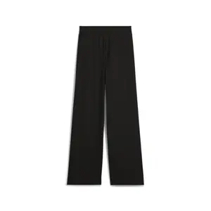 High-waisted ribbed trousers for women Puma ESS Elevated image-2