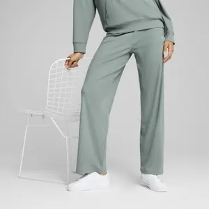 Hochtaillierte Röhrenhose für Damen Puma ESS Elevated image-1