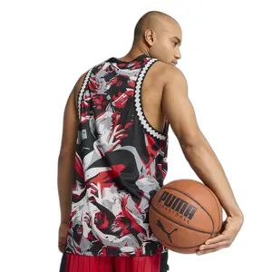 Mesh-jersey Puma Rival Rage AOP image-4