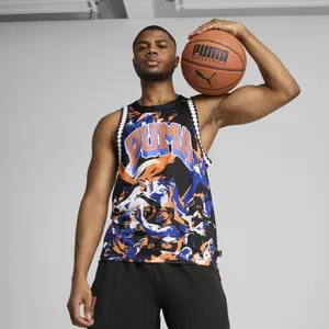 Mesh-jersey Puma Rival Rage AOP image-2