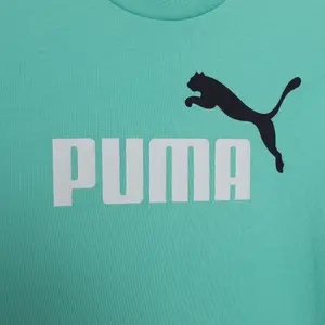T-shirt z logo nr 1 dla dzieci Puma Essentials image-2