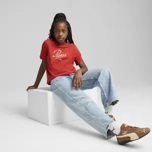 Camiseta de chica Puma ESS Script image-1
