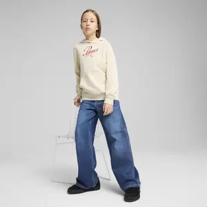 Girl hoodie Puma ESS Script image-2