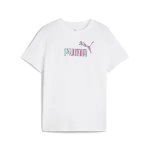 T-shirt de menina Puma Essentials Nature 2.0