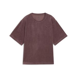 T-shirt velours femme Puma Elevated image-0