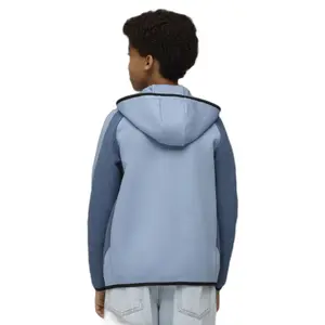 Hættetrøje med lynlås til børn Puma Evostripe DK B image-3