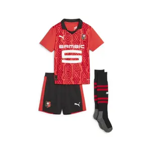 Junior Home Jersey, Shorts en Sokken Set Stade Rennais Replica image-0
