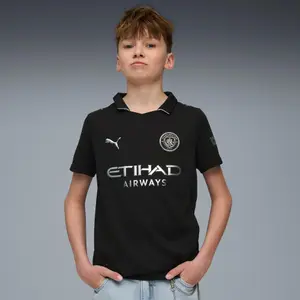 Manchester City Away Kit Kids 2025/26 image-1