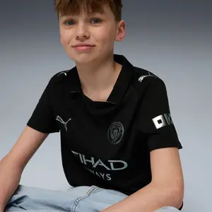 Manchester City Away Kit Kids 2025/26 image-5