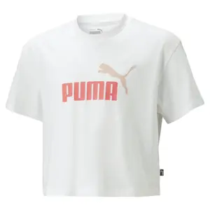 Dívčí tričko Puma Girls Logo Cropped image-0